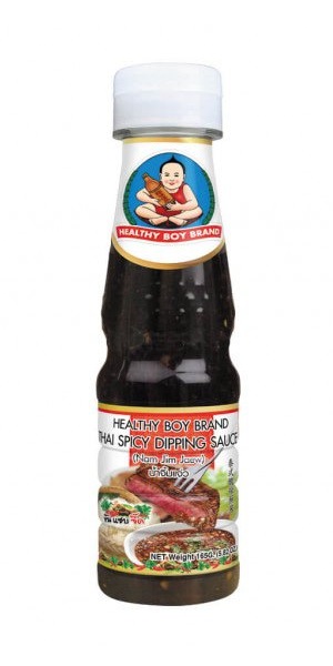 Salsa piccante Nam Jim Jaew - Healthy Boy brand 135ml. (165g.)
